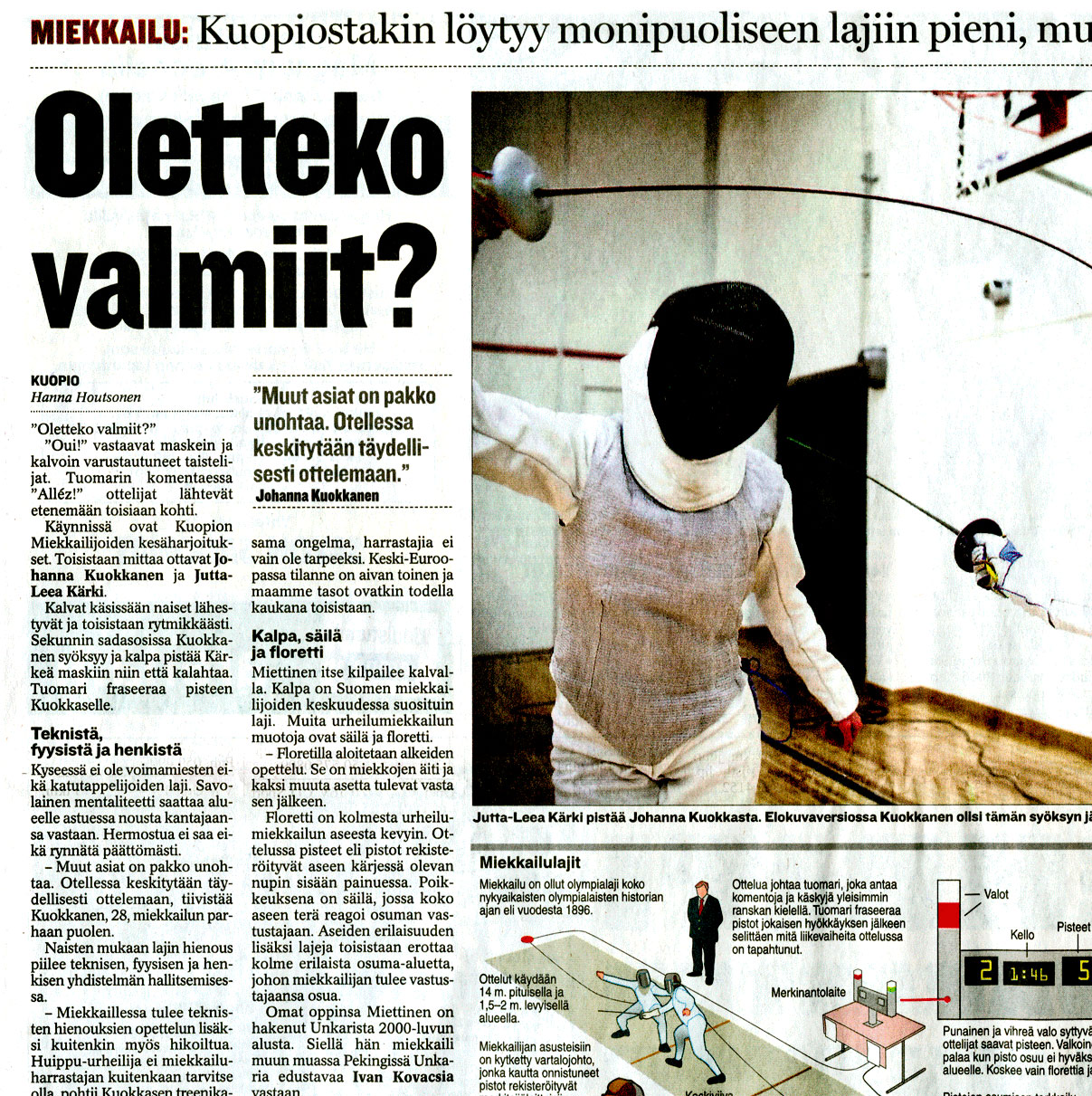 Savon Sanomat 9.8.2008